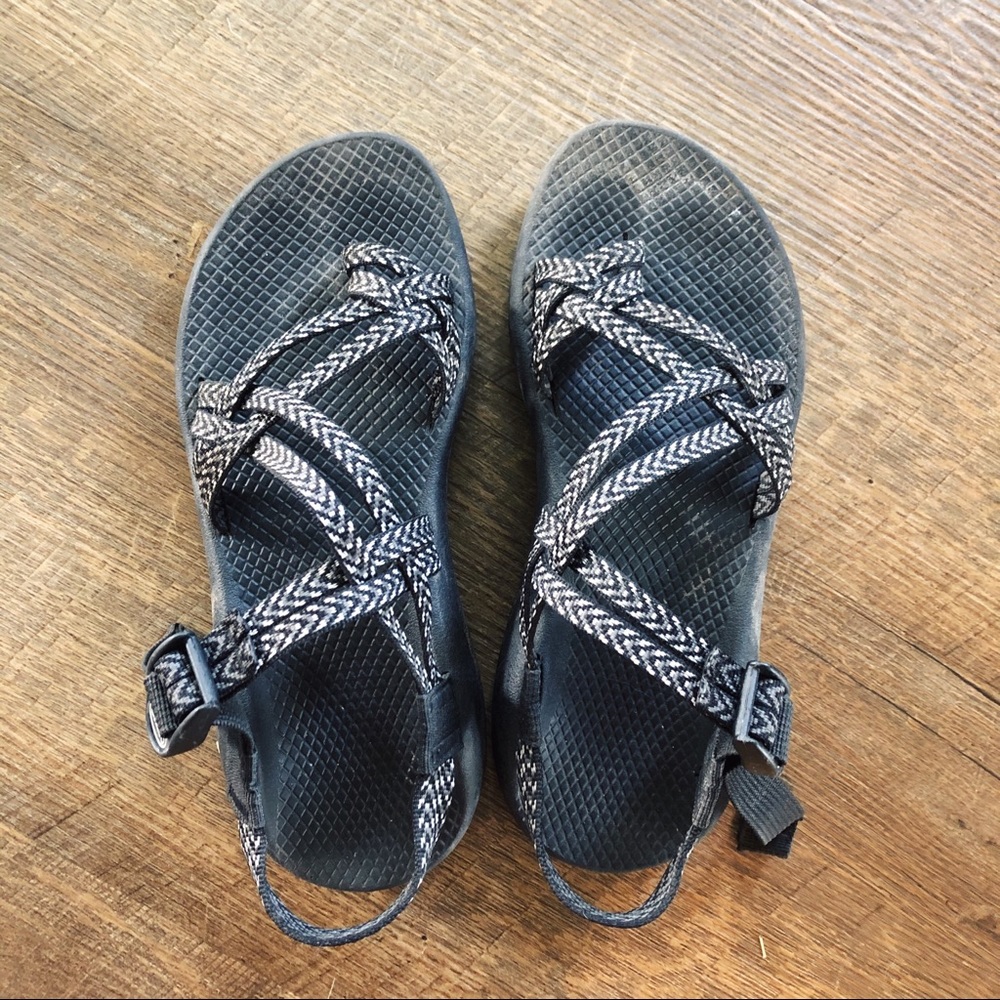 Chaco ZX/2 Classic Sandal Black/White Outdoor Shoe